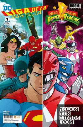 Liga de la Justicia/Power Rangers núm. 01