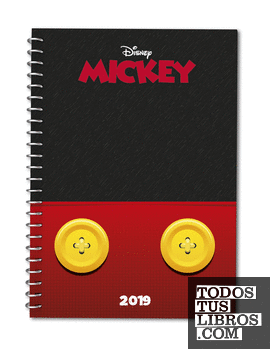 Agenda Disney 2019 "Mickey Mouse"