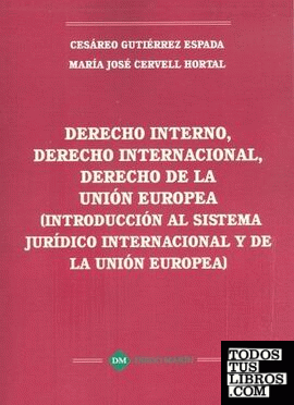 DERECHO INTERNO, DERECHO INTERNACIONAL, DERECHO DE LA UNION EUROPEA (INTRODUCCION AL SISTEMA JURIDICO INTERNACIONAL Y DE LA UNION EUROPEA)