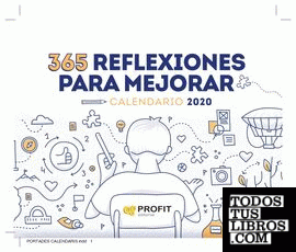 CALENDARIO 365 REFLEXIONES PARA MEJORAR 2020