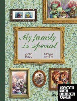 My family is special - Children's Books UPPERCASE Letters
