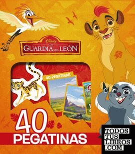 La guardia del león. 40 Pegatinas Disney