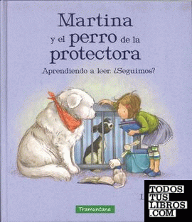 Martina y el perro de la protectora