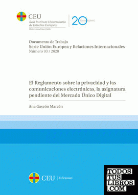 El Reglamento sobre la privacidad y las comunicaciones electrónicas, la asignatura pendiente del Mercado Único Digital