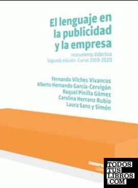 LENGUAJE EN LA PUBLICIDAD Y LA EMPRESA, EL (CURSO 2019-2020)