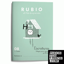 Escritura RUBIO 08 (dibujos)