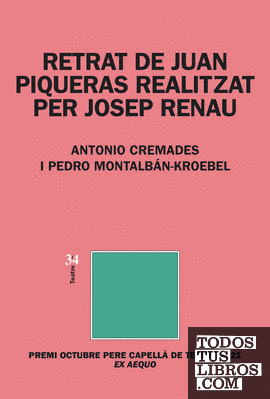 Retrat de Juan Piqueras realitzat per Josep Renau