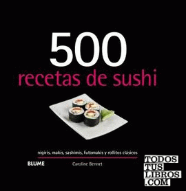 500 recetas de sushi (2019)