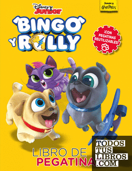 Bingo y Rolly. Libro de pegatinas