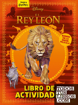 El Rey León. Libro de actividades