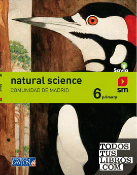 SD Alumno. Natural Science. 6 Primary. Más Savia. Comunidad de Madrid