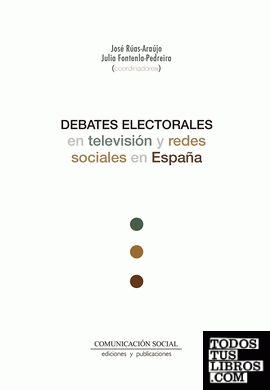 Debates electorales en televisión y redes sociales en España