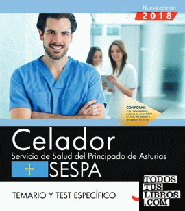 Celador del Servicio de Salud del Principado de Asturias. SESPA. Temario y test específico