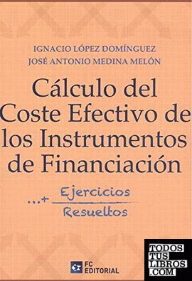 Cálculo del coste efectivo de los instrumentos de financiacion
