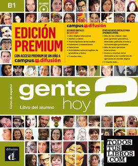 Gente Hoy 2 Premium Libro del alumno + CD