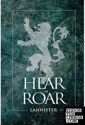 Bloc de Notas Game of Thrones - Hear me Roar