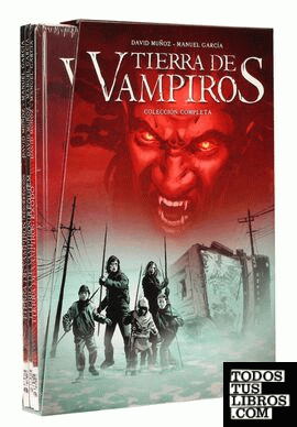 Cofre tierra de vampiros 2 volumenes