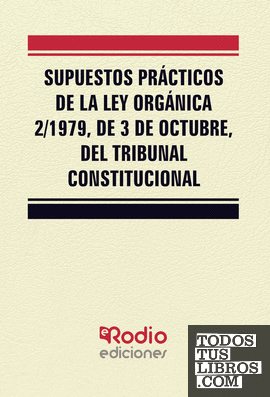Supuestos Prácticos de la Ley Orgánica 2/1979, de 3 de octubre, del Tribunal Constitucional.