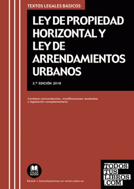 Ley de Propiedad Horizontal y Ley de Arrendamientos Urbanos