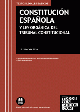 Constitución Española y Ley Orgánica del Tribunal Constitucional