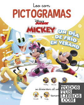 Leo con Pictogramas Disney - Mickey Mouse Funhouse. Un día de frío en verano