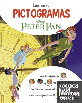 Peter Pan. Leo con pictogramas (Disney. Lectoescritura)