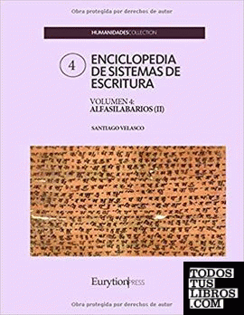 Enciclopedia de sistemas de escritura. Volumen 4: alfasilabarios II