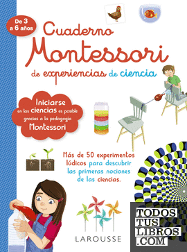 Cuaderno Montessori de experiencias de ciencia