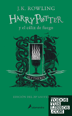 Harry Potter y el cáliz de fuego - Slytherin (Harry Potter [edición del 20º aniversario] 4)
