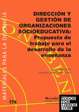 Dirección y Gestión de Organizaciones Socioeducativas