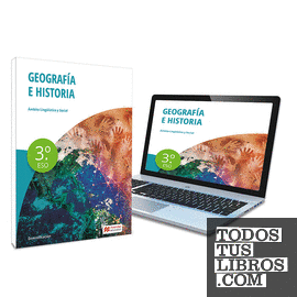 Geografía e Historia 3º - Libro de texto en formato físico de Diversificación Curricular 3º ESO
