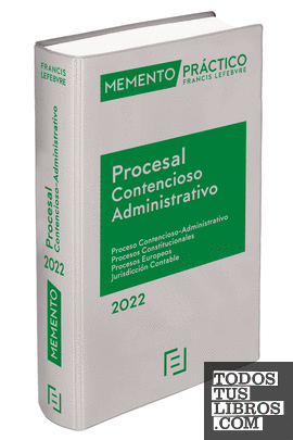 Memento Procesal Contencioso-Administrativo 2022