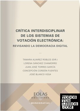 Crítica interdisciplinar de los sistemas de votación electrónica