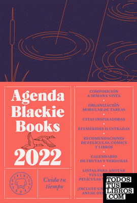 Agenda Blackie Books 2022