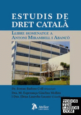Estudis de dret català