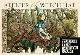 Atelier of the witch hat coloring book