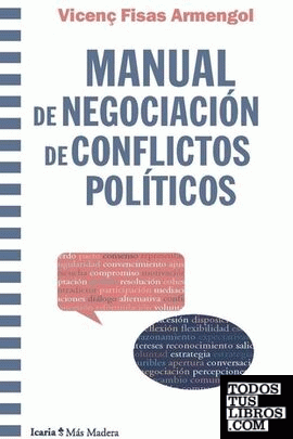 Manual de negociación de conflictos politicos