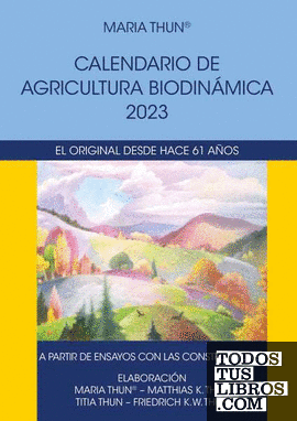 2023 CALENDARIO DE AGRICULTURA BIODINAMICA