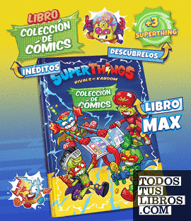 Libro Coleccionista Cómics Superthings - Neon Power & Beyond - MAX