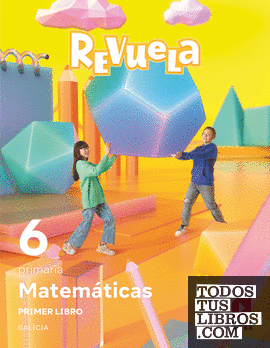 Matemáticas. Trimestres temáticos. 6 Primaria.  Revuela. Galicia