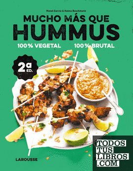 Mucho más que hummus. 100% vegetal