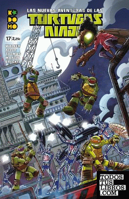 Las nuevas aventuras de las Tortugas Ninja núm. 17
