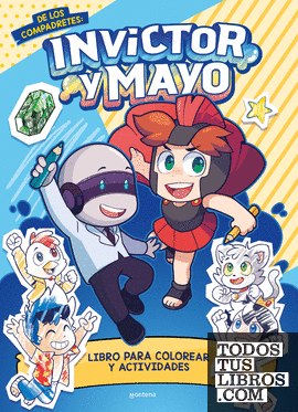 Invictor y Mayo - Libro para colorear y actividades