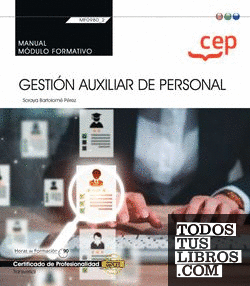 Manual. Gestión auxiliar de personal (Transversal: MF0980_2). Certificados de profesionalidad