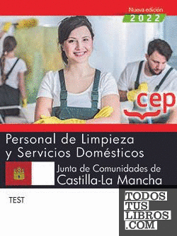 Personal de limpieza y servicios domésticos. Junta de Comunidades de Castilla-La Mancha. Test