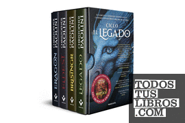Ciclo El Legado (edición estuche con: Eragon | Eldest | Brisingr | Legado)