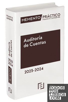 Memento Auditoría de Cuentas 2023-2024