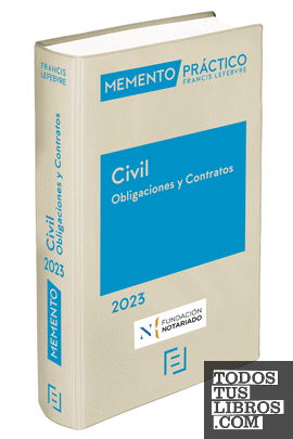 Memento Civil. Obligaciones y Contratos 2023