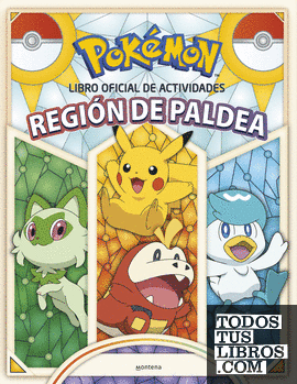 Pokémon. Actividades - Región de Paldea. Libro oficial de actividades