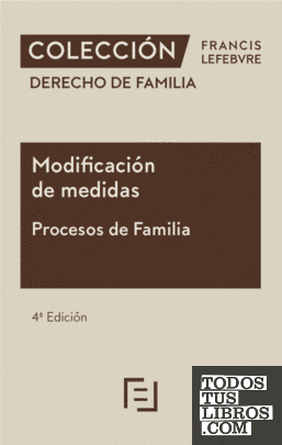 Modificación de medidas. Procesos de Familia 4ª edición